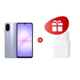 Комплект Samsung Galaxy A07s 4/64GB Light Violet + Samsung 15W EP-T1510NWEGRU White 