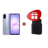 Комплект Samsung Galaxy A07s 4/128GB Light Violet + Samsung 15W EP-T1510NBEGRU Black 