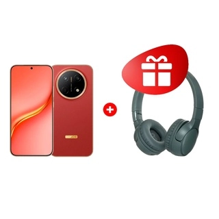Комплект HONOR X9e Pro 8/256GB Reddish Brown + HONOR Choice Headphones lite grey 
