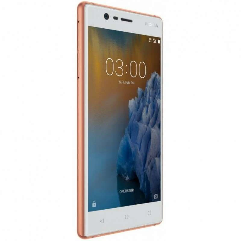 Nokia смартфоны 3 Copper White - фото 2
