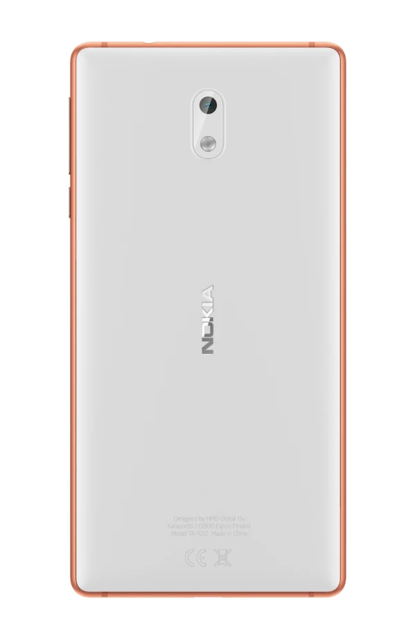 Nokia смартфоны 3 Copper White - фото 4