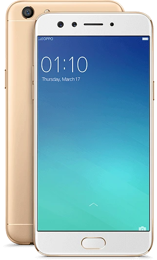 Смартфон OPPO F3 Gold - фото 2