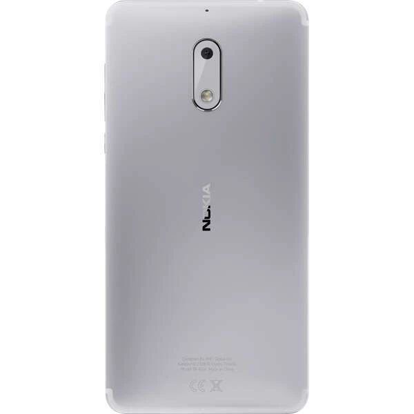 Смартфон Nokia 6 Silver - фото 2