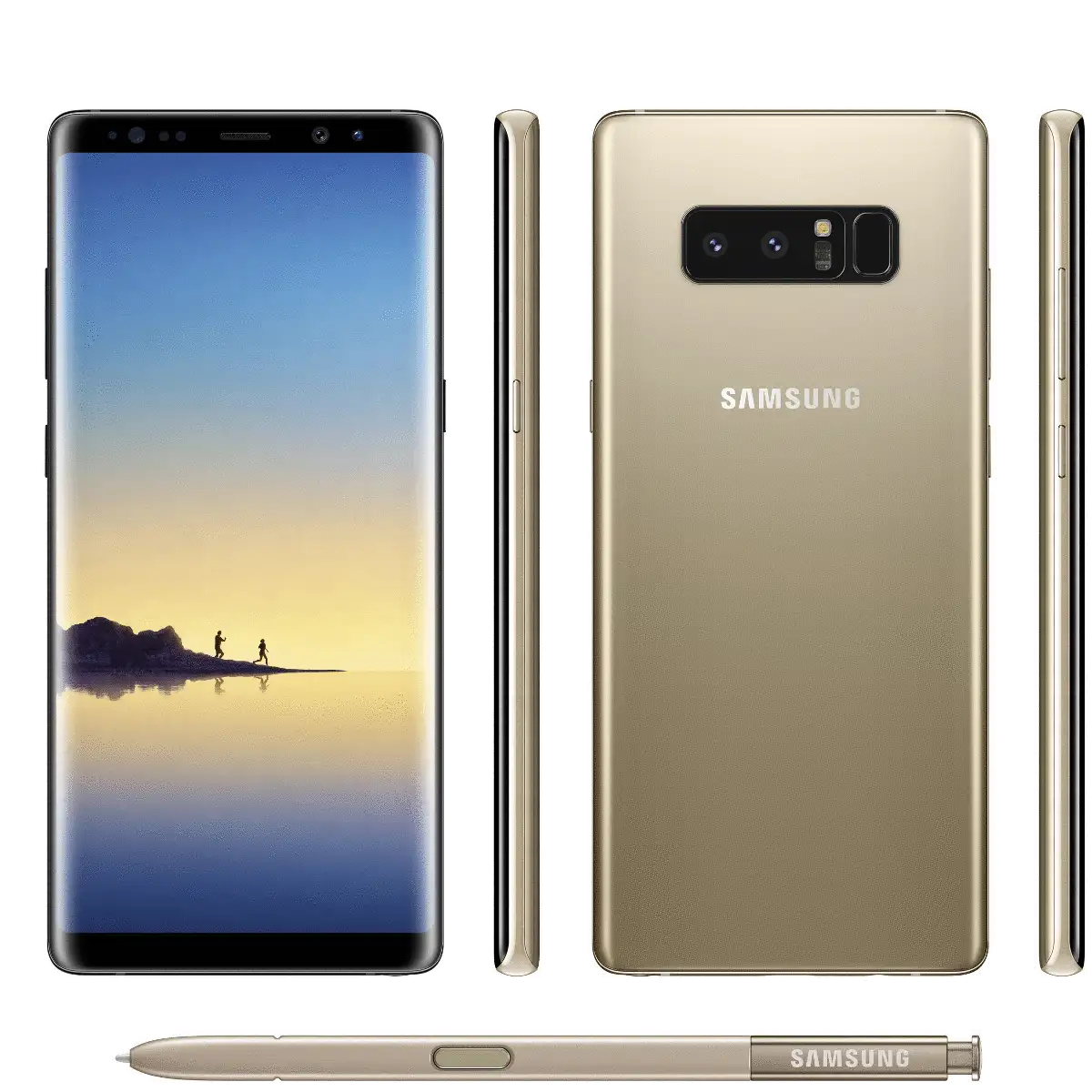 Смартфон Samsung Galaxy Note 8 64GB Gold - фото 2