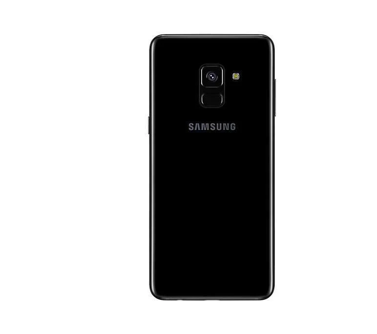 Смартфон Samsung Galaxy A8+ Black - фото 3