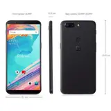 OnePlus смартфондары 5T (128 Gb), Midnight Black - фото 7