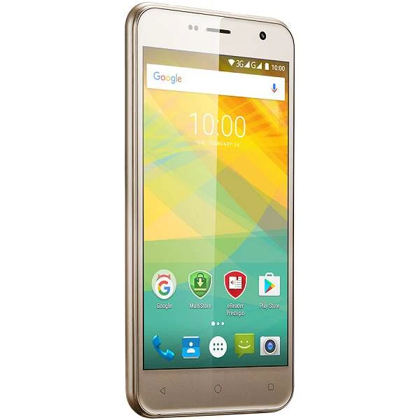 Смартфон Prestigio Muze B3 (PSP3512DUO) Gold - фото 4