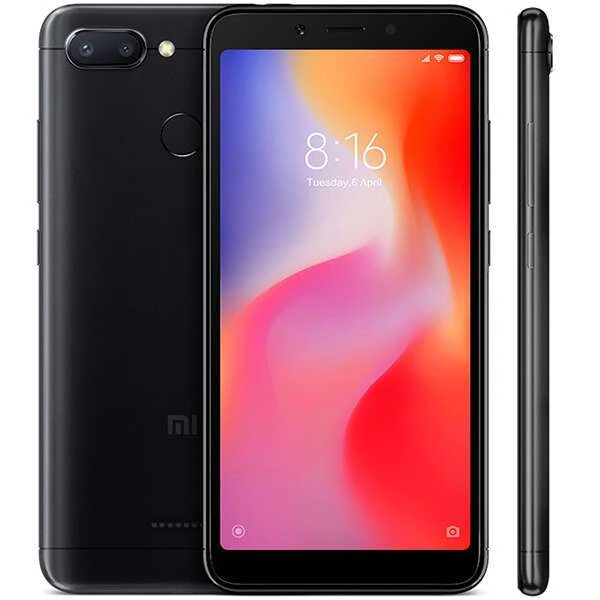 Смартфон Xiaomi Redmi 6 64GB Black - фото 3