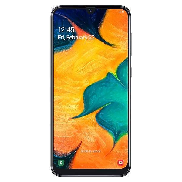 Смартфон Samsung Galaxy A30 32GB Black