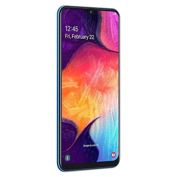 Смартфон Samsung Galaxy A50 64GB Blue - фото 3
