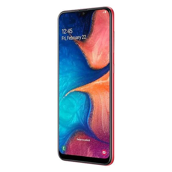 Смартфон Samsung Galaxy A20 32GB Red - фото 2