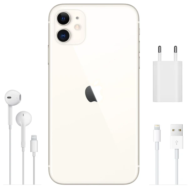 Apple смартфоны iPhone 11 64GB White - фото 5