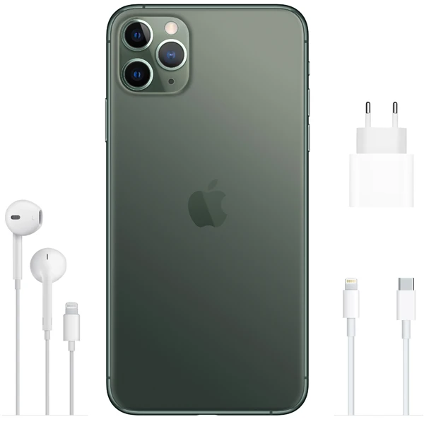 Смартфон Apple iPhone 11 Pro Max 256GB Midnight Green - фото 3