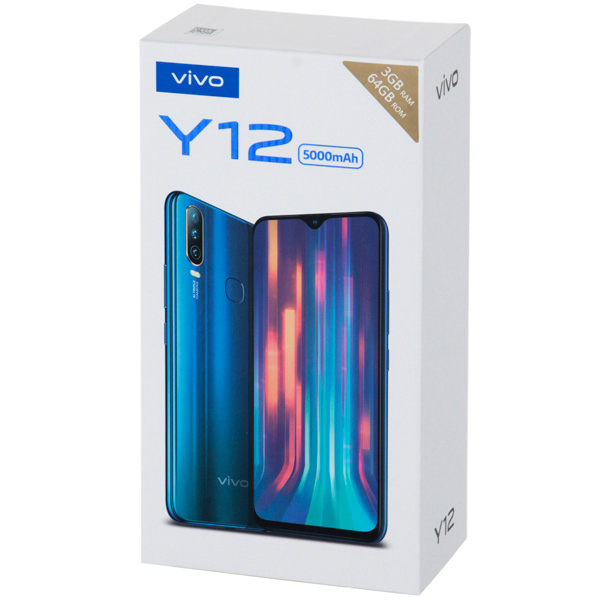 Купить Смартфон Vivo Y12 Aqua blue в Талдыкоргане - интернет-магазин Sulpak