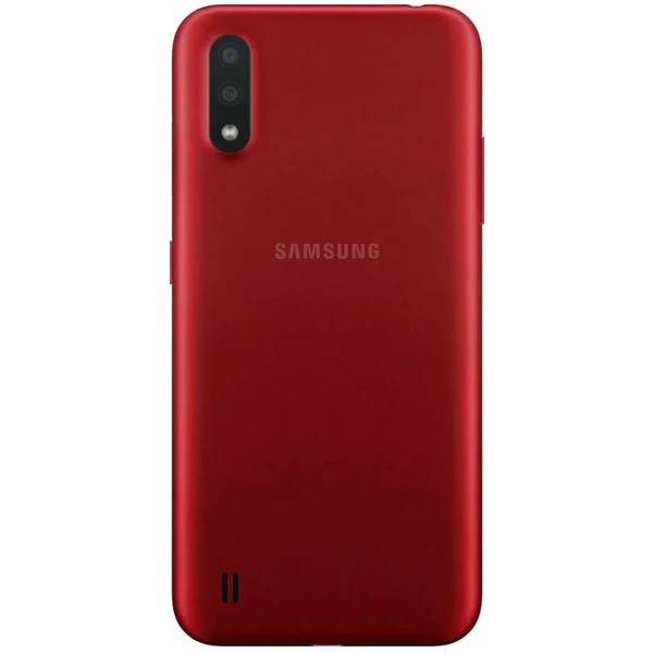 Смартфон Samsung Galaxy A01 Red - фото 3