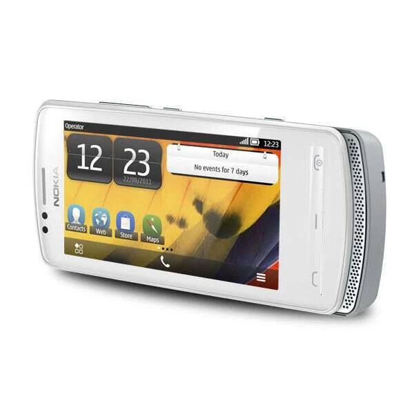 Смартфон Nokia 700 silver white - фото 2