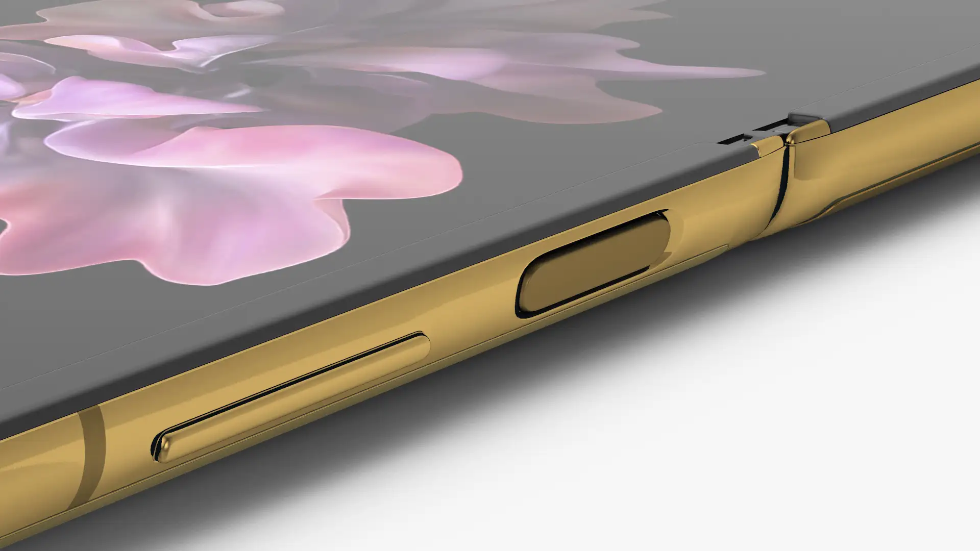 Смартфон Samsung Galaxy Z Flip Mirror Gold - фото 7