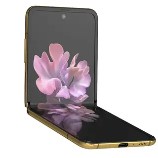 Смартфон Samsung Galaxy Z Flip Mirror Gold