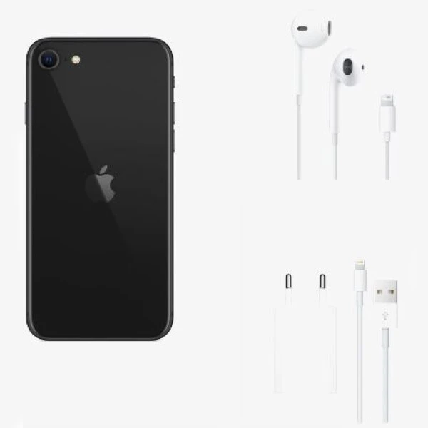 Смартфон Apple iPhone SE 3/64GB 2020 Black - фото 5