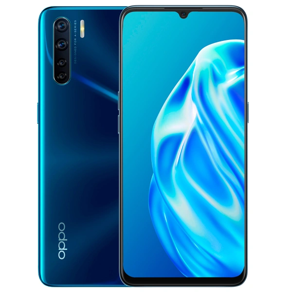 Смартфон OPPO A91 8/128GB Blazing Blue