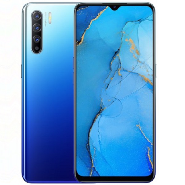 OPPO смартфоны Reno3 128GB Auroral Blue