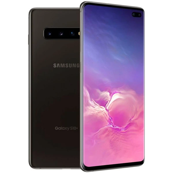 Смартфон Samsung Galaxy S10+ 8/128GB Ceramic Black - фото 2