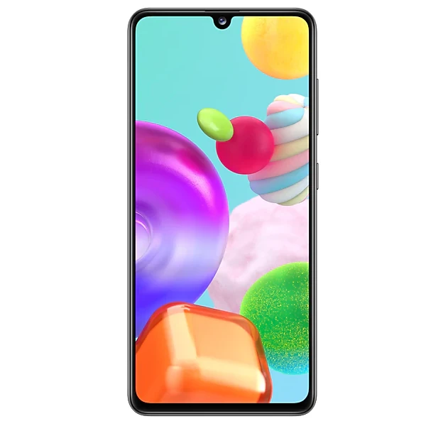 Смартфон Samsung Galaxy A41 Black - фото 2