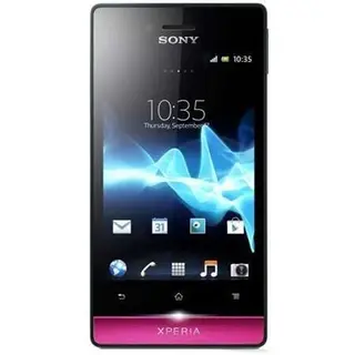 Смартфон Sony Xperia miro ST23i Black Pink