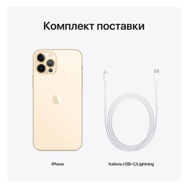 Смартфон Apple iPhone 12 Pro 6/128GB Gold - фото 7