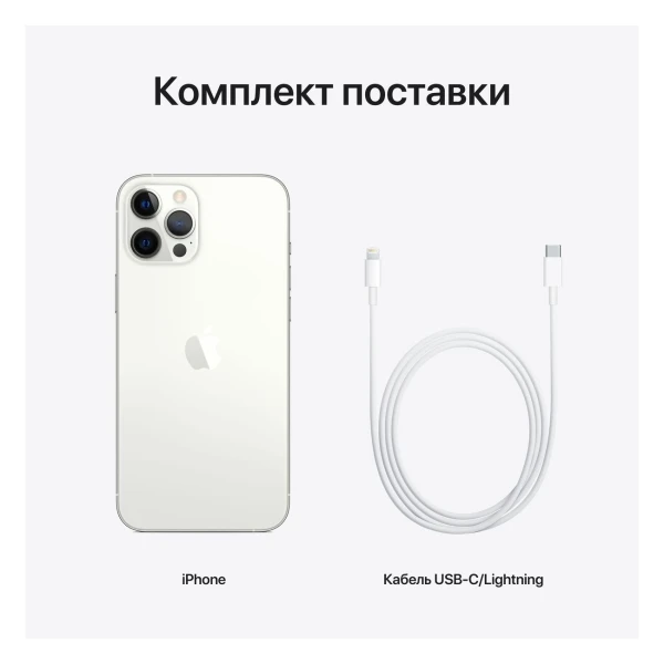 Смартфон Apple iPhone 12 Pro Max 6/256GB Silver - фото 7