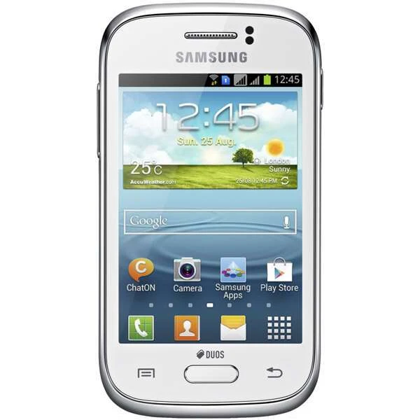 Cмартфон Samsung Galaxy Young Duos S6312 White