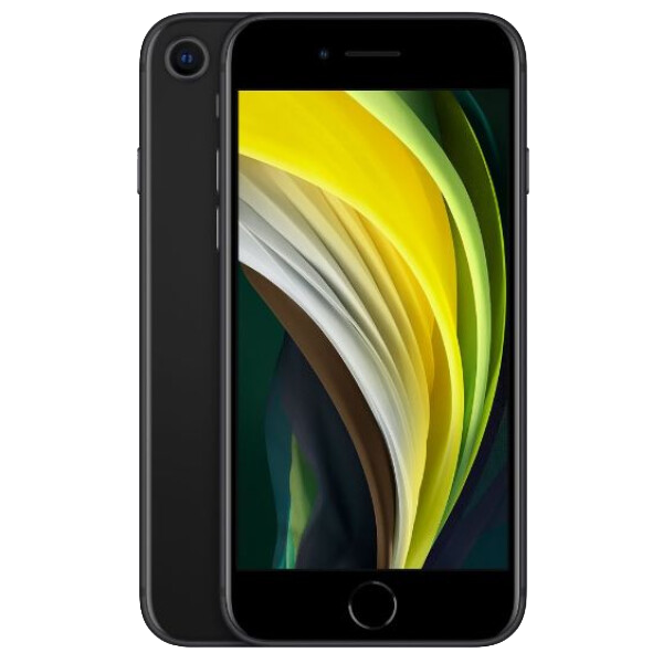 Apple смартфоны iPhone SE 64GB 2020 Black Slim Box