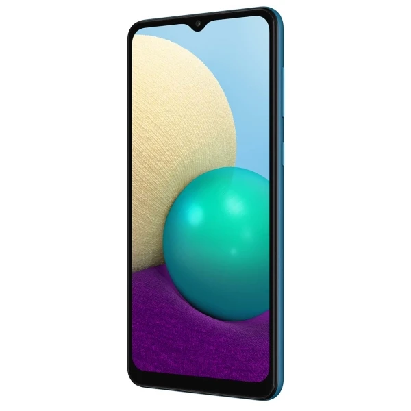 Смартфон Samsung Galaxy A02 2/32GB Blue - фото 4