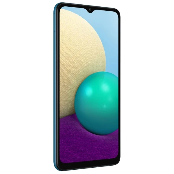 Смартфон Samsung Galaxy A02 2/32GB Blue - фото 2