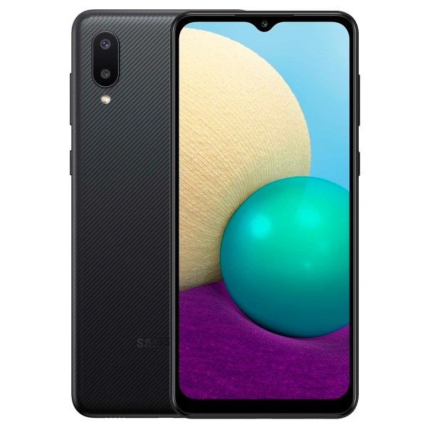 Смартфон Samsung Galaxy A02 2/32GB Black