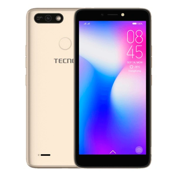 Смартфон Tecno POP 2F 1/16GB Champagne Gold (B1F/B1G)