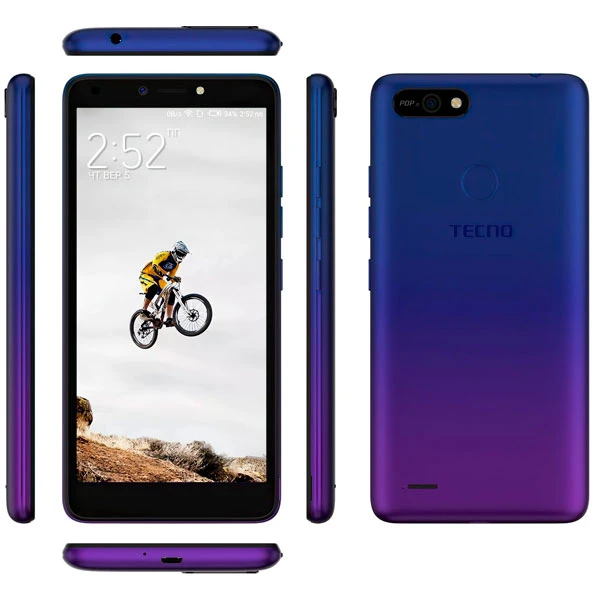 Смартфон Tecno Pop 2F 1/16Gb DawnBlue (B1F/B1G) - фото 4