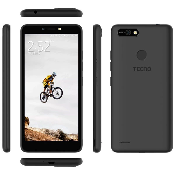 Смартфон Tecno POP 2F 1/16GB Midnight Black (B1F/B1G) - фото 5