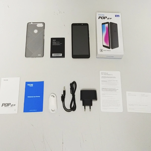 Смартфон Tecno POP 2F 1/16GB Midnight Black (B1F/B1G) - фото 6