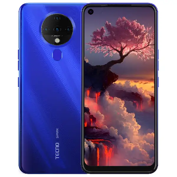 Tecno смартфоны Spark 6 (KE7) 4/64Gb Ocean Blue