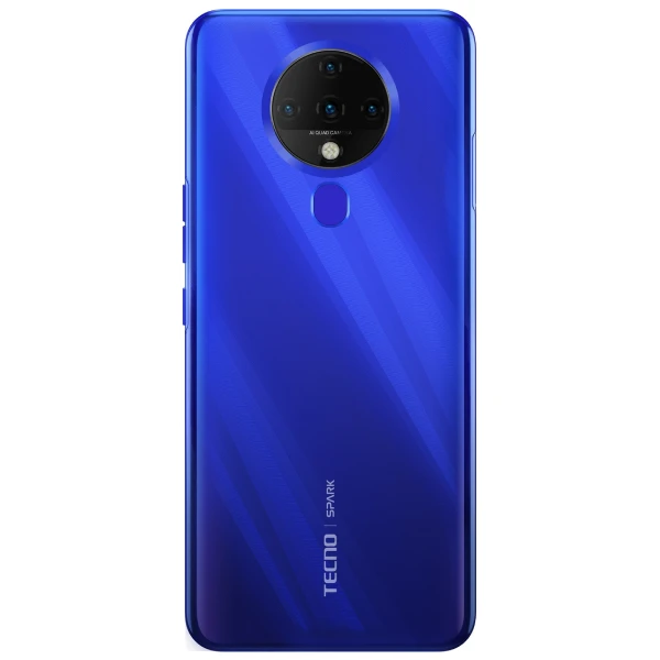 Смартфон Tecno Spark 6 (KE7) 4/128Gb Ocean Blue - фото 3