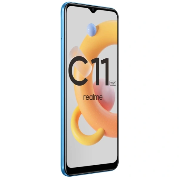 Realme смартфоны C11 2/32GB 2021 Blue - фото 2