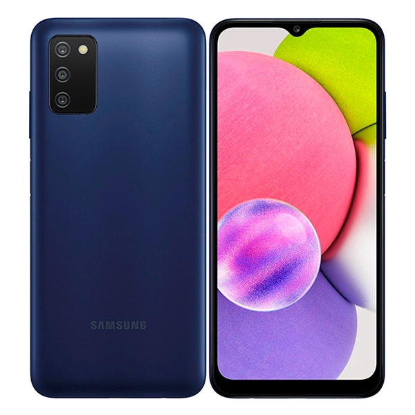 Смартфон Samsung Galaxy A03s 4/64GB Blue - фото 2