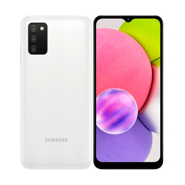 Смартфон Samsung Galaxy A03s 4/64GB White - фото 2