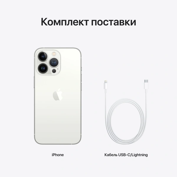 Смартфон Apple iPhone 13 Pro 6/1TB Silver - фото 9