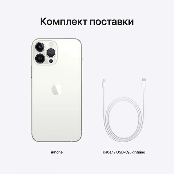 Apple смартфоны iPhone 13 Pro Max 6/1TB Silver - фото 10