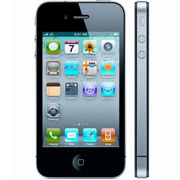 Смартфон APPLE iPhone4 MD128 8GB Black