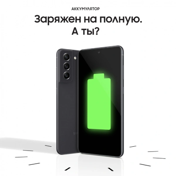 Samsung смартфоны Galaxy S21 FE 128GB Gray - фото 12