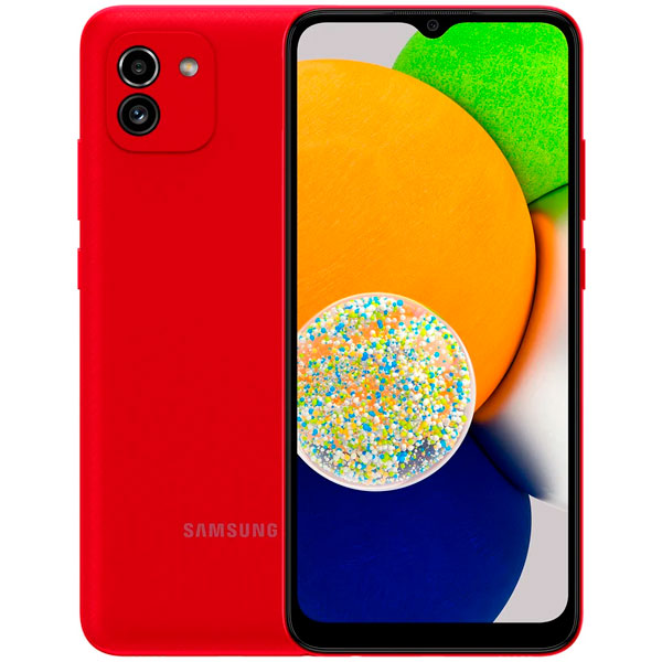 Смартфон Samsung Galaxy A03 3/32GB Red