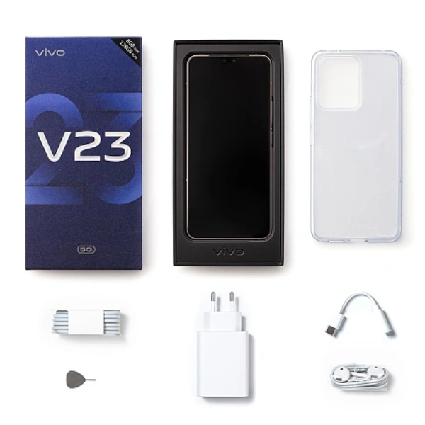 Смартфон Vivo V23 8/128GB Stardust Black - фото 7
